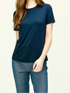 KIT + ACE crew tee with side slits